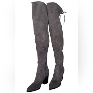 Marc Fisher Gray Over-the-Knee Boots